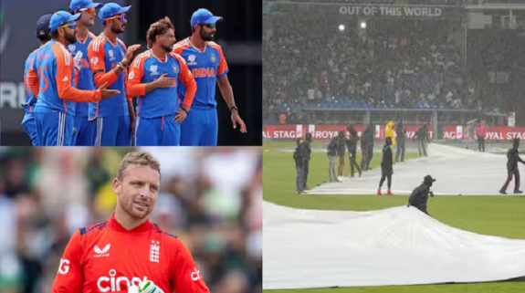 IND vs ENG Semifinal: भारत-इंग्लैंड सेमीफाइनल मैच पर बारिश का बड़ा साया, जानिए क्या कहता है 250 मिनट रूल जो डाल सकता है मुकाबले में असर?