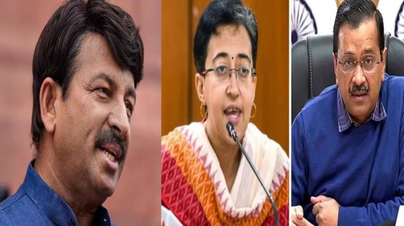 BJP Targets Arvind Kejriwal And Atishi Marlena : अरविंद केजरीवाल और आतिशी पर भड़की बीजेपी, नौटंकी करने का लगाया आरोप