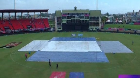 India vs England T20 World Cup 2024 Semi Final Weather Update : गयाना में पल-पल बदल रहा मौसम, बारिश रुकी मगर मैदान गीला, क्या खेला जाएगा मैच?