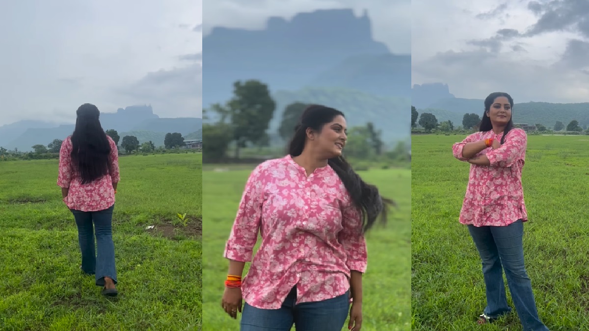 शूटिंग से ब्रेक लेकर पहाड़ों की सुंदर वादियों में निकली अंजना सिंह, नेचर के करीब बिताया समय