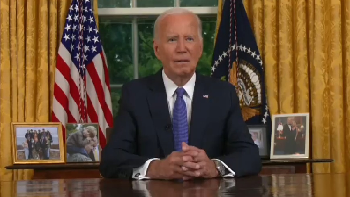 Joe Biden: ‘राष्ट्रपति के दफ्तर का सम्मान लेकिन देश से ज्यादा प्यार’, जो बाइडेन ने अमेरिका की जनता को किया संबोधित, उप राष्ट्रपति कमला हैरिस की भी जमकर तारीफ की
