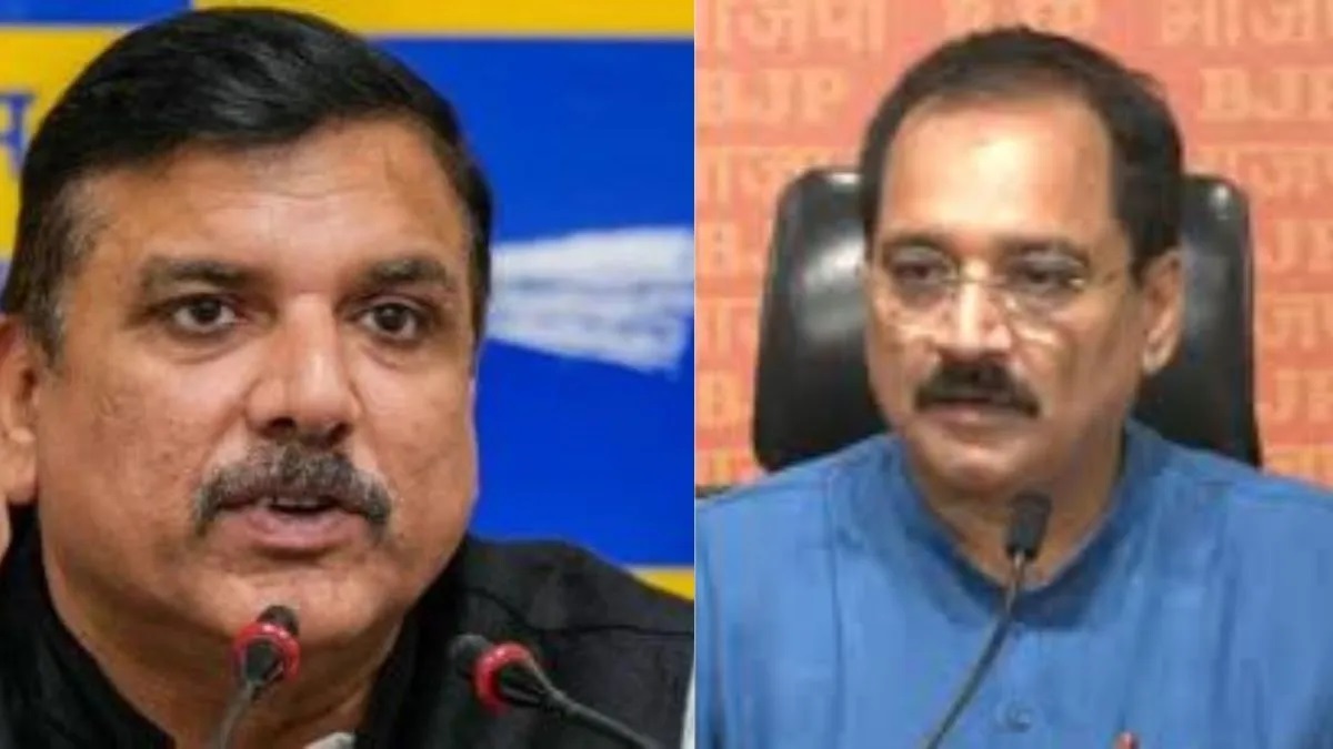 BJP’s Counterattack On Sanjay Singh’s Allegations : अरविंद केजरीवाल के स्वास्थ्य को लेकर संजय सिंह के आरोपों पर बीजेपी का पलटवार, सुनिए क्या कहा