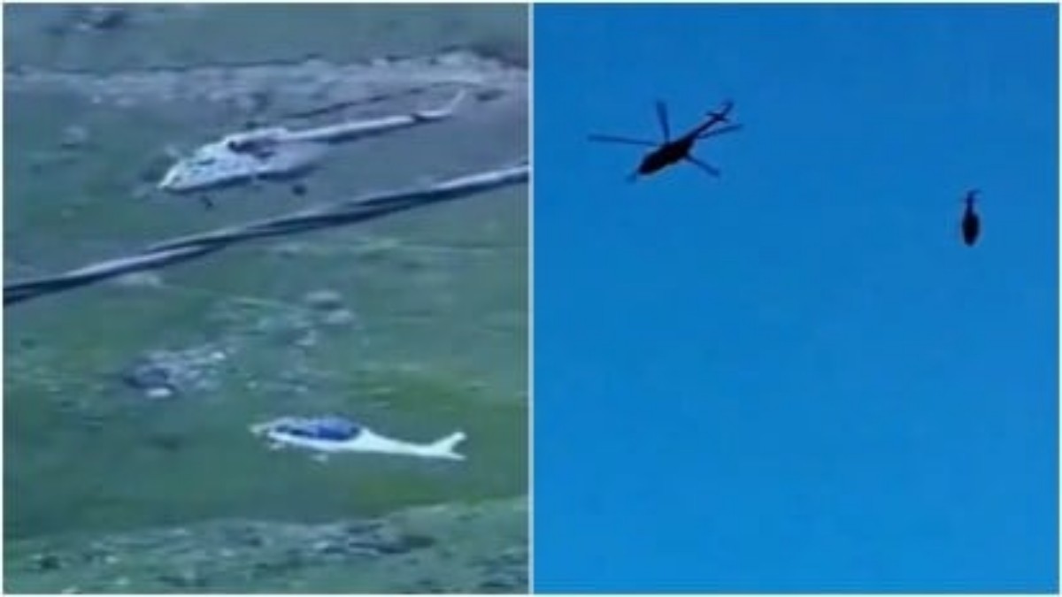 Helicopter Crash: केदारनाथ में हेलीकॉप्टर हादसा, आर्मी के MI-17 से रिपेयर के लिए किया जा रहा था एयरलिफ्ट, देखें वीडियो