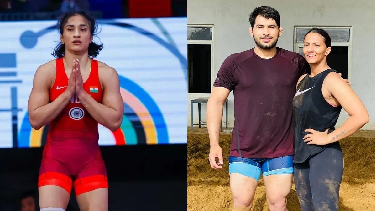 Sister Geeta Phogat And Brother-In-Law Pawan Saroha Angry With Vinesh Phogat : विनेश फोगाट को चचेरी बहन गीता ने मारा जोरदार ताना, जीजा पवन सरोहा भी हुए नाराज, कहा-भगवान आपको शुद्ध-बुद्धि दे