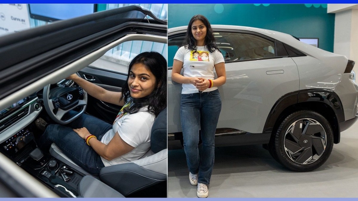 Manu Bhaker: मनु भाकर को टाटा मोटर्स ने गिफ्ट की शानदार इलेक्ट्रिक कार Tata Curvv, जानिए क्या है इसके खास फीचर्स?