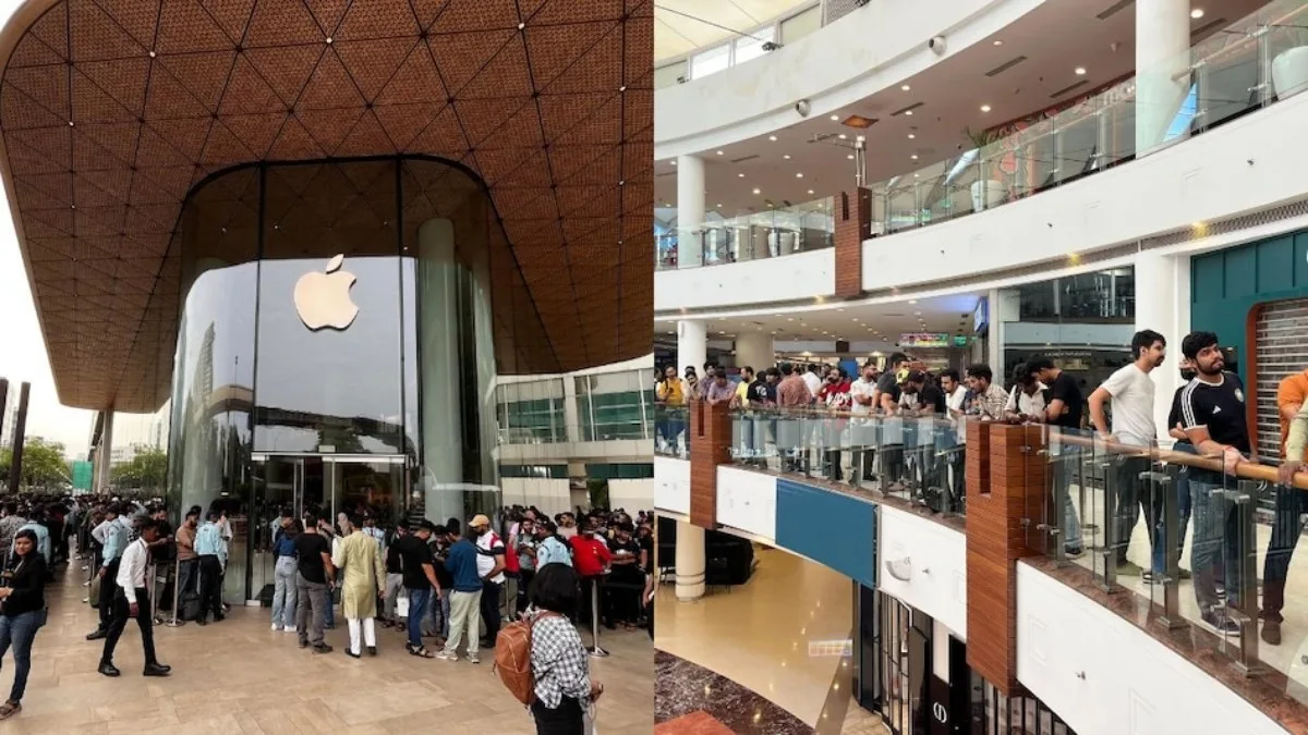 Apple Mumbai Launch: एप्पल ने लॉन्च की iPhone 16 Series, मुंबई स्टोर्स के बाहर लगी भीड़, जानिए कीमत और फीचर्स