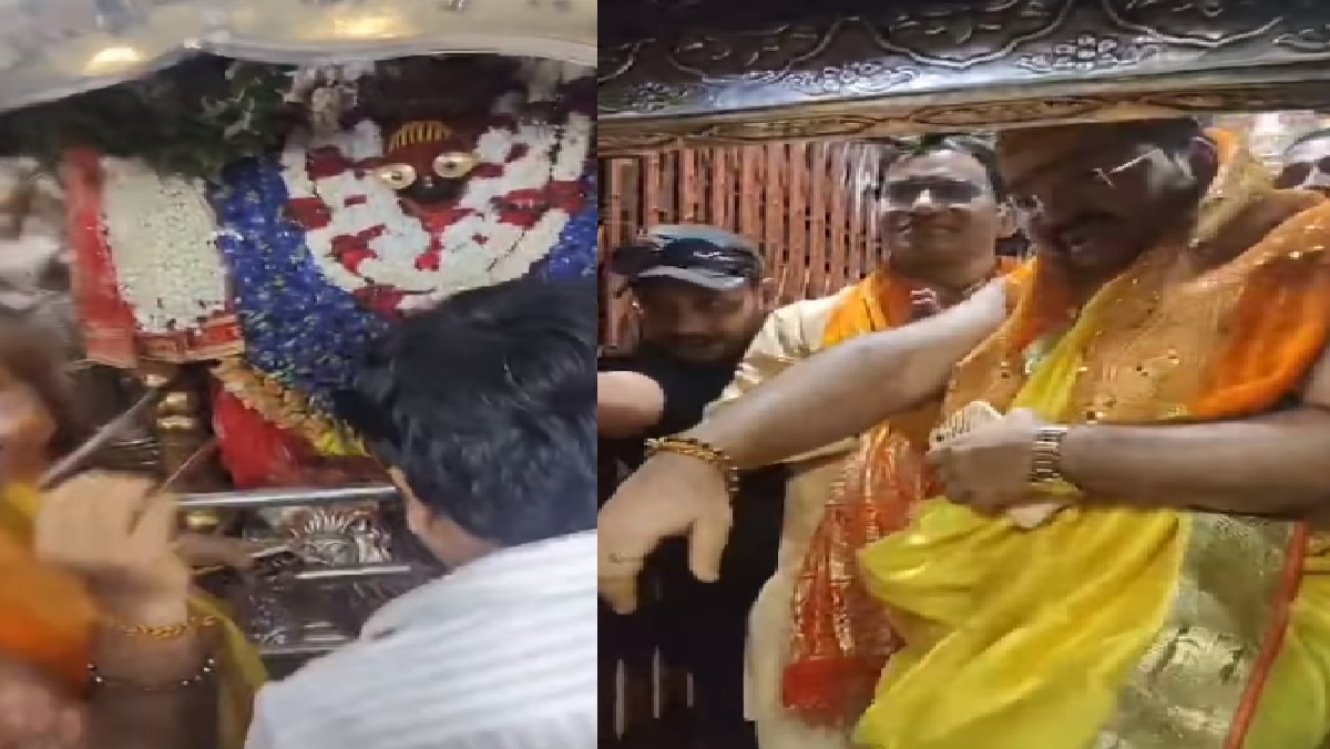 मां विंध्यवासिनी के दर पर माथा झुकाने पहुंचे निरहुआ, एक झलक देखने के लिए फैंस की भीड़ हुई बेकाबू