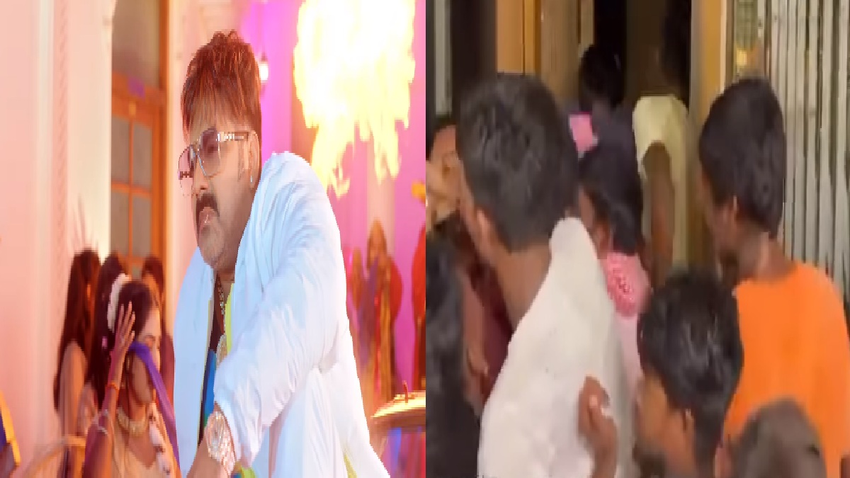 पवन सिंह की सूर्यवंशम देखने के लिए बेकाबू हुए फैंस, सिनेमाघरों के बाहर लगी भयंकर भीड़
