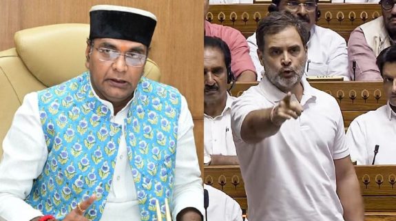 BJP’s Counterattacks On Rahul Gandhi : जिस थाली में खाते हैं उसी में…राहुल गांधी के अमेरिका में उमड़े चीन प्रेम पर बीजेपी ने किया पलटवार