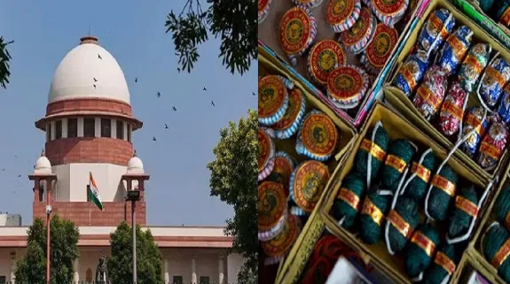 Supreme Court Asks Delhi-NCR States To Decide Complete Ban On Firecracker : सुप्रीम कोर्ट ने दिल्ली-एनसीआर राज्यों से पटाखों पर पूर्ण प्रतिबंध संबंधी निर्णय लेने को कहा