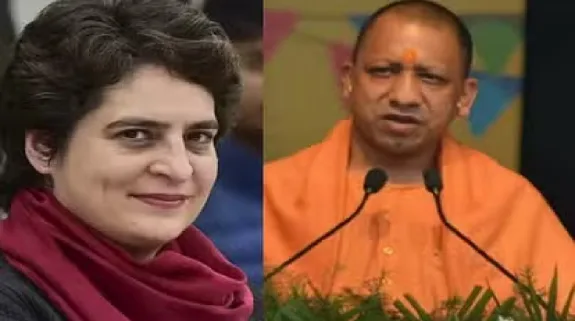 Yogi Adityanath Targets Priyanka Gandhi Over Palestine Bag : हम यूपी के नौजवानों को इजरायल भेज रहे, वो फिलिस्तीन का बैग लेकर घूम रहीं, योगी आदित्यनाथ ने प्रियंका गांधी पर साधा निशाना