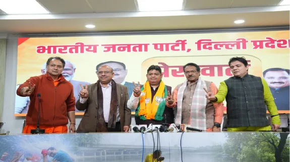 Kuldeep Mittal Joins BJP : शराब घोटाले में अरविंद केजरीवाल के जमानती कुलदीप मित्तल बीजेपी में शामिल