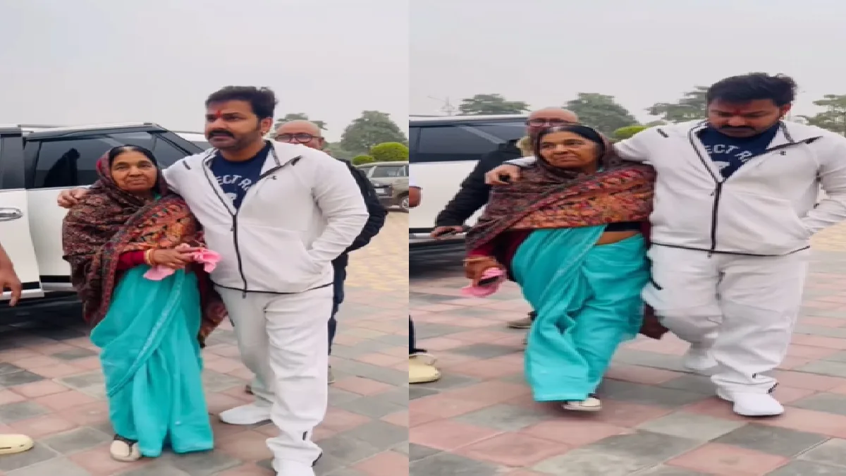 अपनी मां के साथ लॉन्ग ड्राइव पर निकले पवन सिंह, दिखा मां-बेटे के बीच का गहरा प्यार