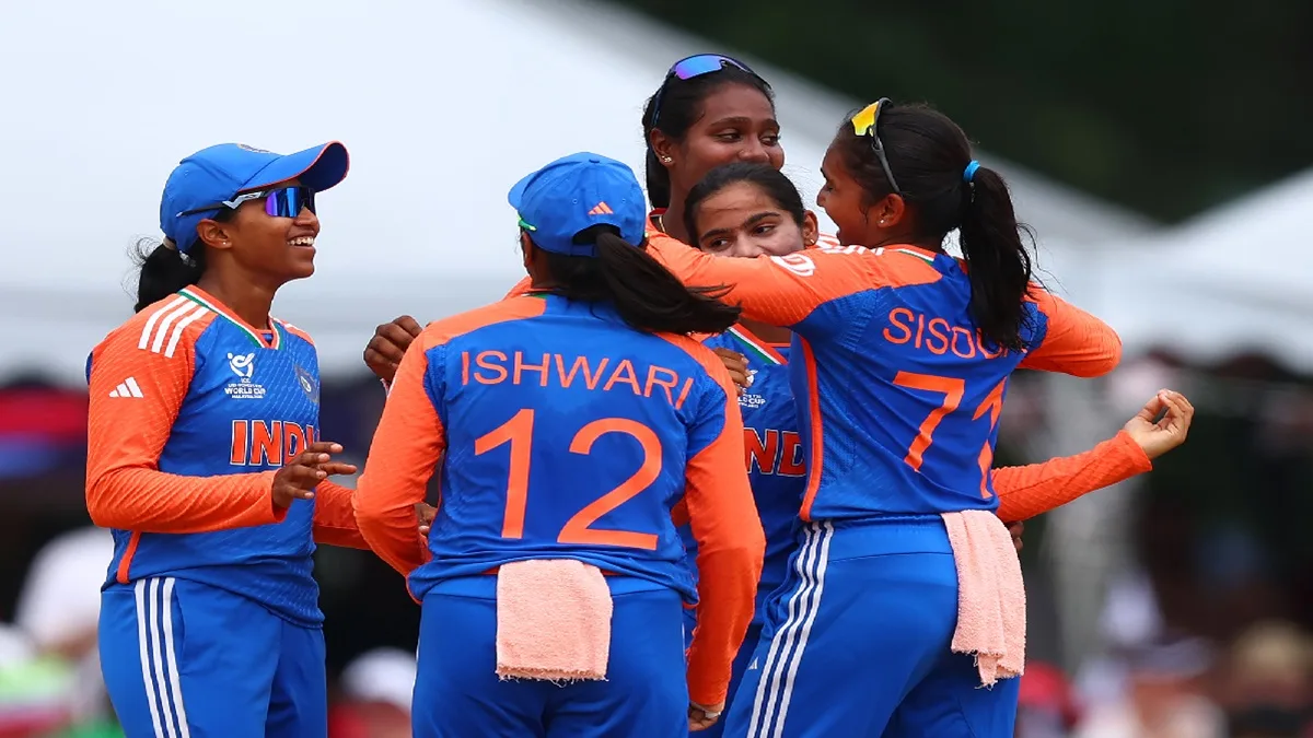 Under 19 Women’s T20 World Cup Semifinal India vs England 2025 : अंडर 19 विमेंस टी20 वर्ल्ड कप के फाइनल में पहुंचा भारत, इंग्लैंड को 9 विकेट से दी शिकस्त