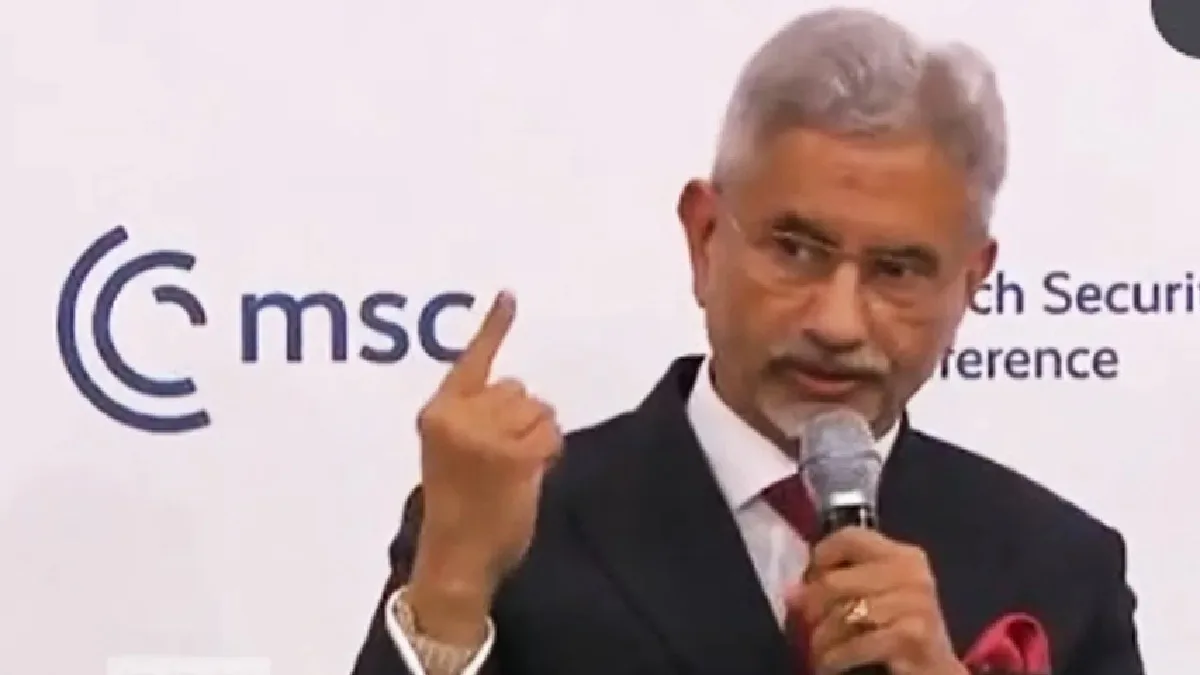 Jaishankar At 61st Munich Security Conference : म्यूनिख में लोकतंत्र पर खतरे को लेकर पूछे गए सवाल का विदेश मंत्री एस. जयशंकर ने दिया ऐसा जवाब, हो रही तारीफ