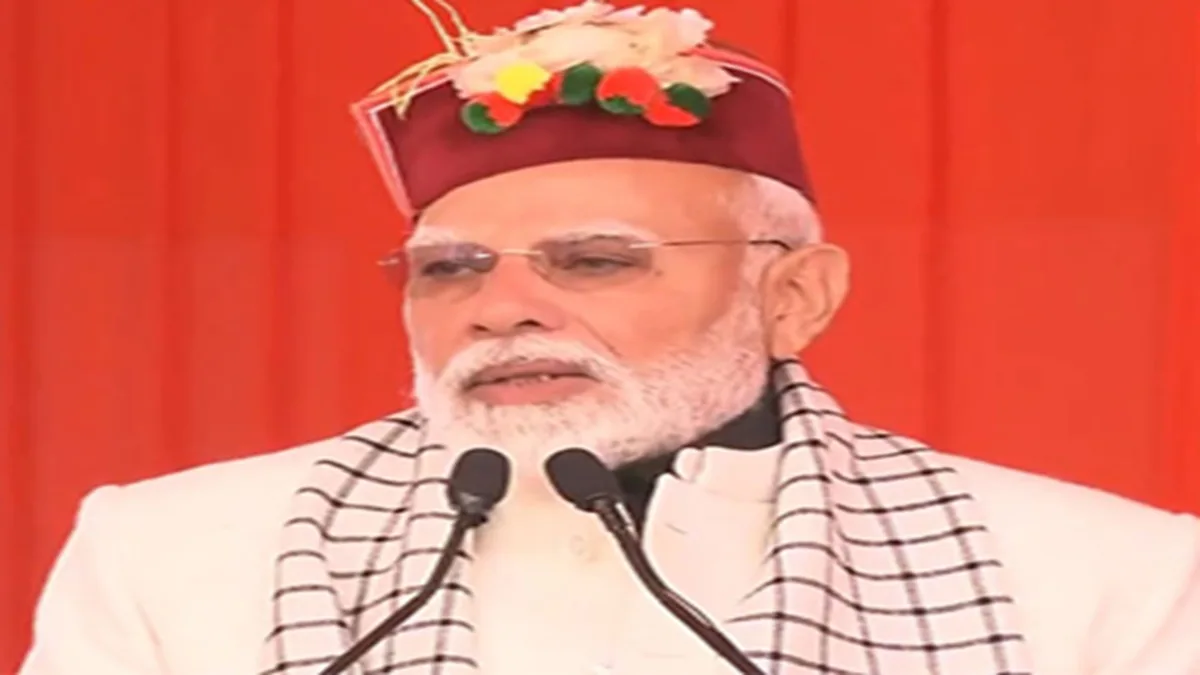 PM Narendra Modi At Harsil : उत्तराखंड का है ये दशक, हर्षिल में जनसभा को संबोधित करते हुए बोले प्रधानमंत्री नरेंद्र मोदी