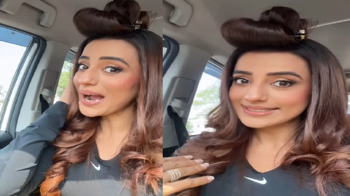 अक्षरा सिंह ने इस ख़ास शख़्स को दिया अपनी ख़ूबसूरती का क्रेडिट, वीडियो पर फ़िदा हुए फ़ैंस