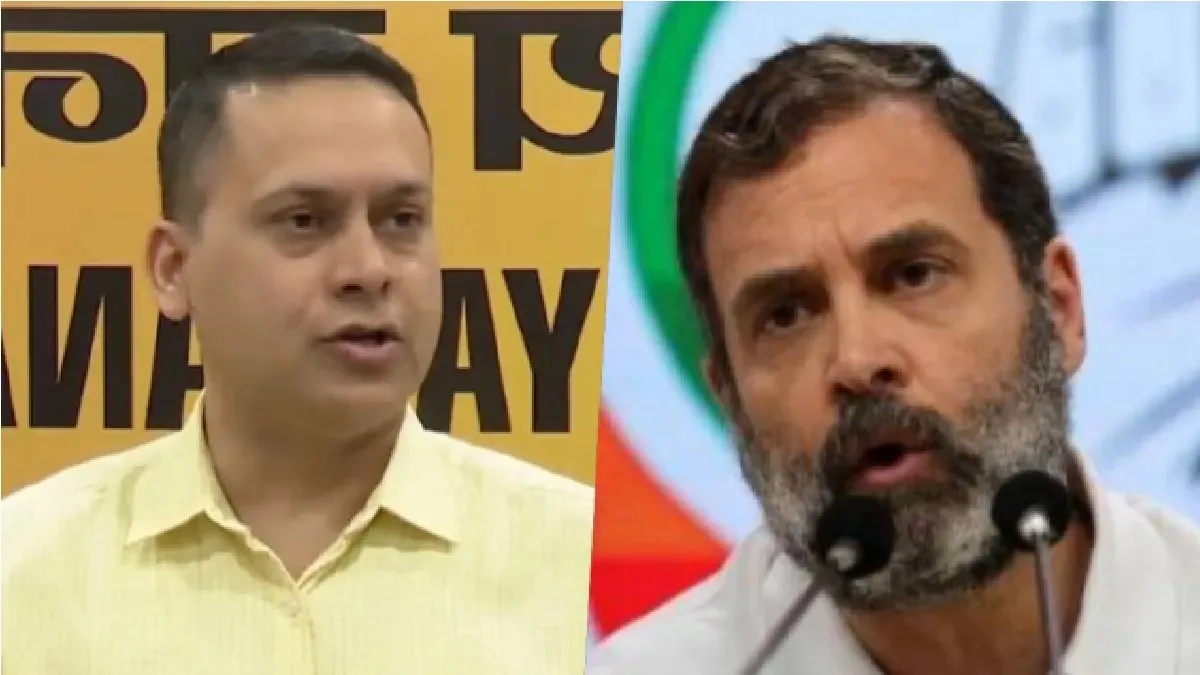 BJP Hits Back At Rahul Gandhi On Operation Sindoor : बीजेपी ने राहुल गांधी को बताया आज का मीर जाफर, असीम मुनीर के साथ आधे चेहरे वाली फोटो पोस्ट कर किया पलटवार