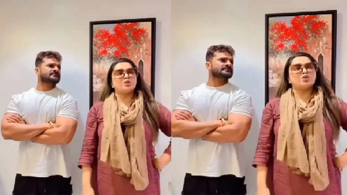 साथ दिखे आम्रपाली दुबे और खेसारी लाल यादव, होने वाला है कुछ बड़ा