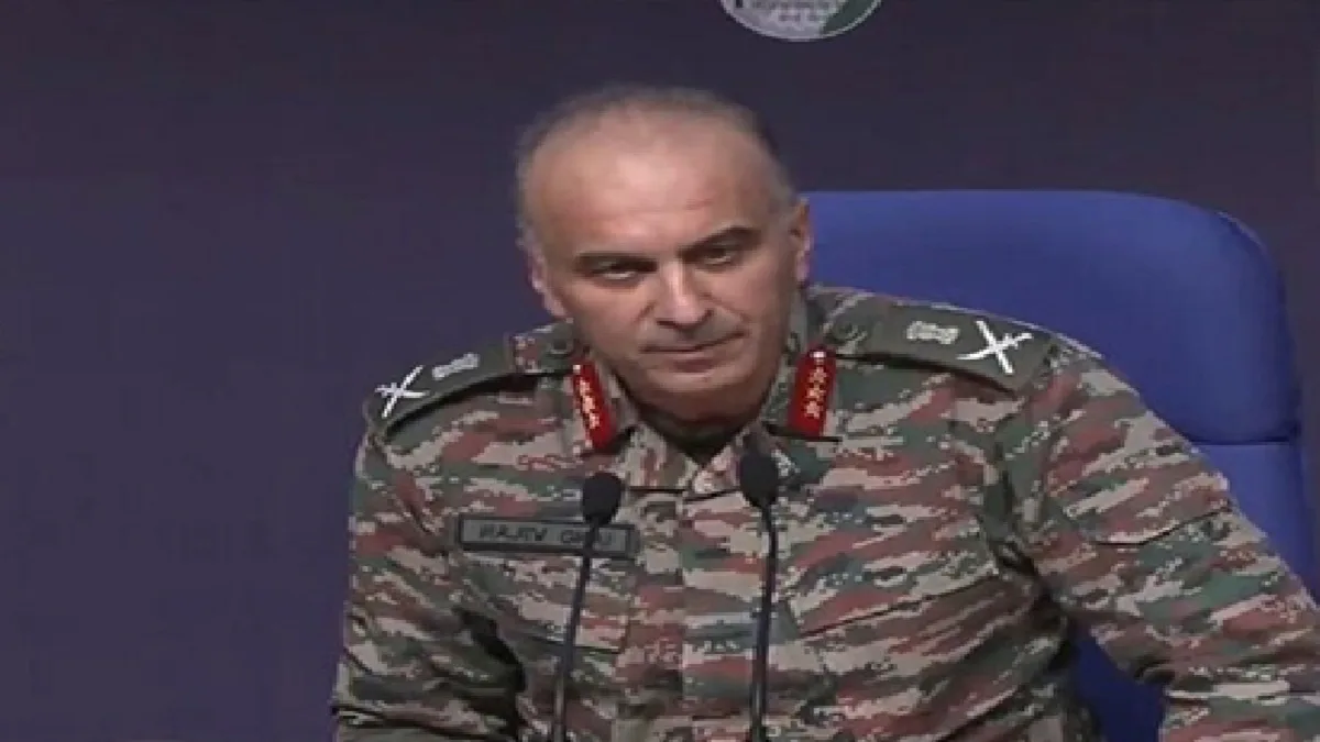 India’s DGMO General Rajiv Ghai On Operation Sindoor : भारत के डीजीएमओ जनरल राजीव घई ने क्रिकेट का उदाहरण देते हुए पाकिस्तान को दी नसीहत, जानिए क्या कहा