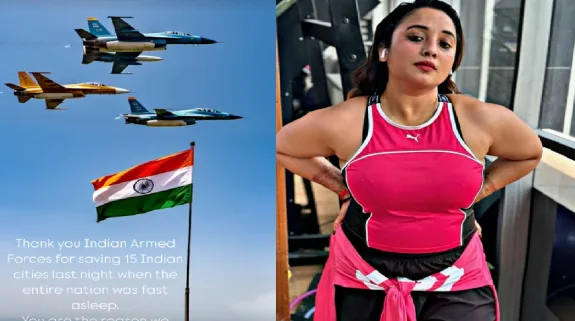 रानी चटर्जी ने की भारत की सैन्य शक्ति की सराहना, कहा- आपकी वजह से ही हम सो पा रहे….