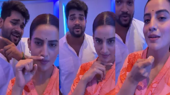 अक्षरा सिंह ने अपने स्टाइल में किया ”ठकुराइन” का प्रमोशन, एक्ट्रेस की इस रील पर आ जाएगा दिल