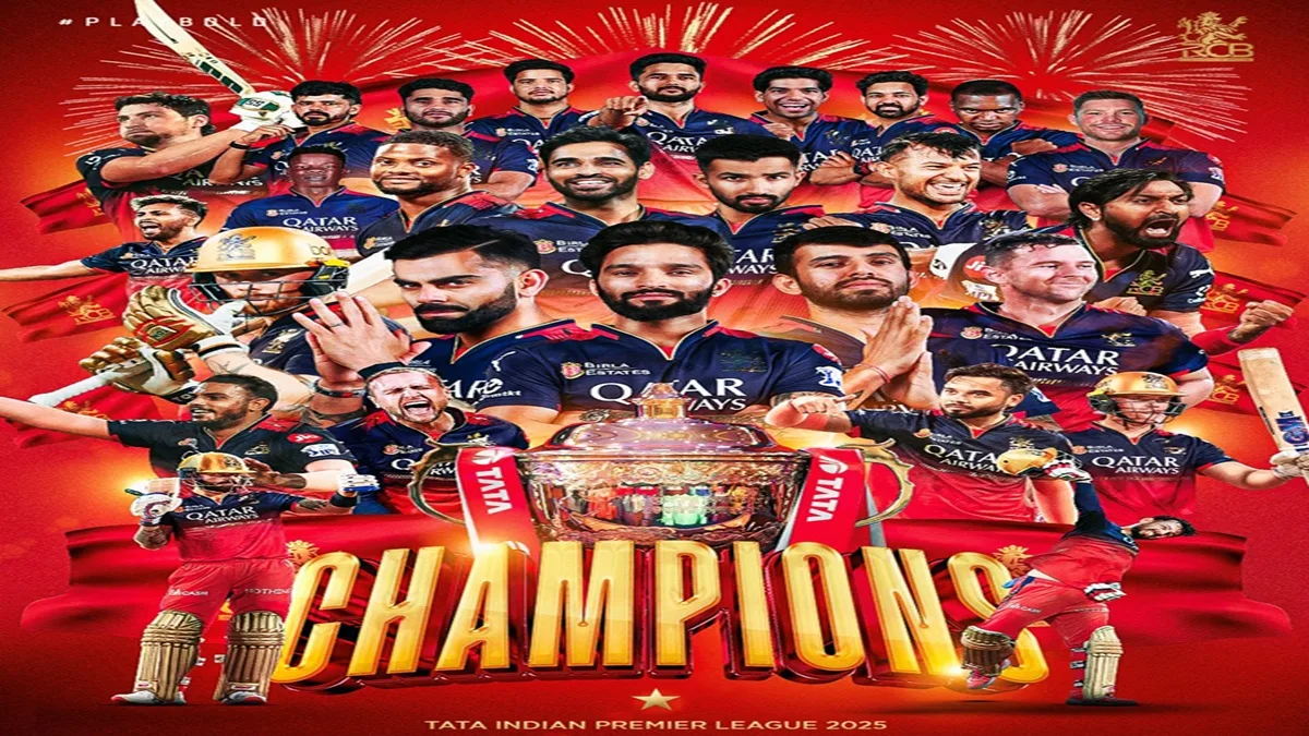 IPL 2025 Final Match Result : आरसीबी का सूखा खत्म, 18 साल में पहली बार बनी आईपीएल चैंपियन, विराट कोहली की आंखों से बहने लगे खुशी के आंसू