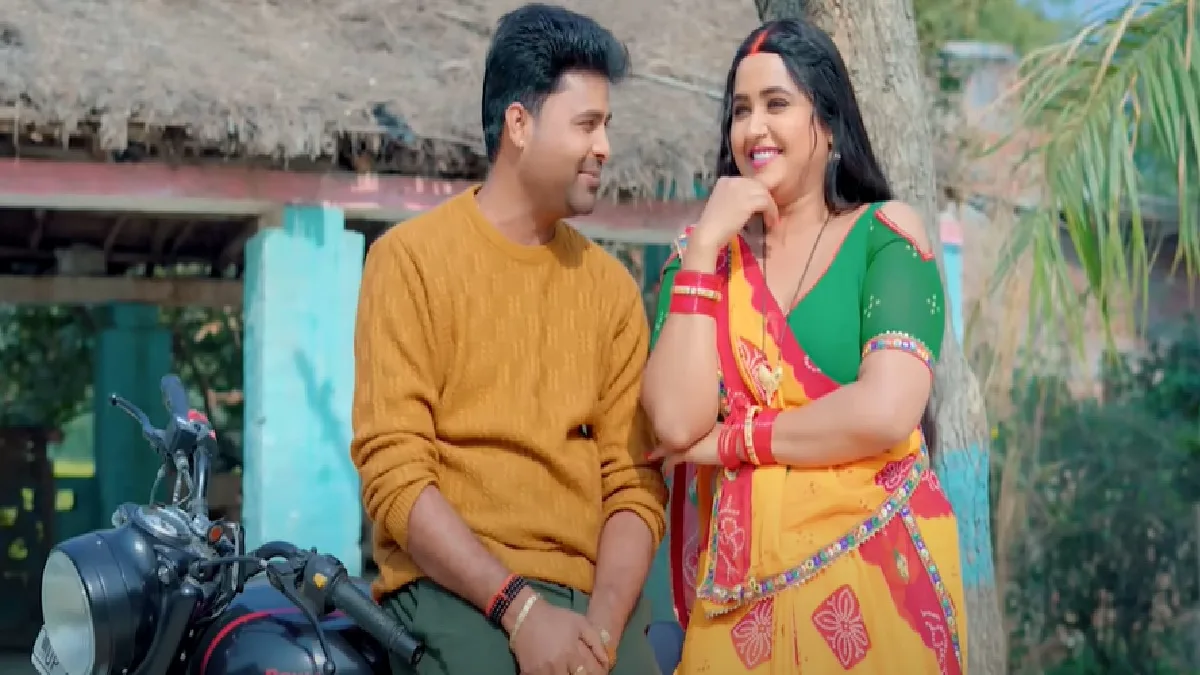 “परफ्यूम लगाके साड़ी में” काजल राघवानी हुई पति की दीवानी, भर-भर कर डाली तारीफ