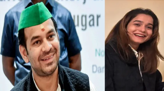 Tej Pratap Visits Anushka Yadav’s House : अनुष्का यादव से मिलने उनके घर पहुंचे तेज प्रताप, कहा-हमें कोई रोकेगा थोड़े, पारिवारिक रिलेशन है
