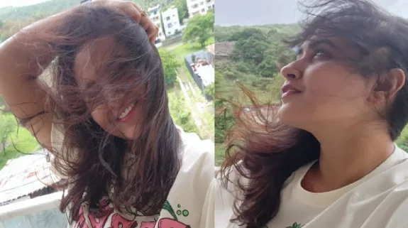 हवाओं से उलझी काजल राघवानी की जुल्फें, एक्ट्रेस की तस्वीरों ने बढ़ाया इंटरनेट का टेम्प्रेचर