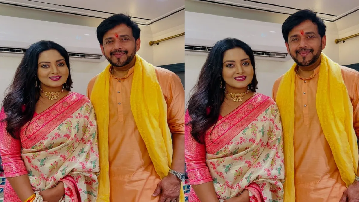 अंजना सिंह ने अपने को-स्टार और एक्टर रवि किशन को दी जन्मदिन की बधाई, लिखी ये बात