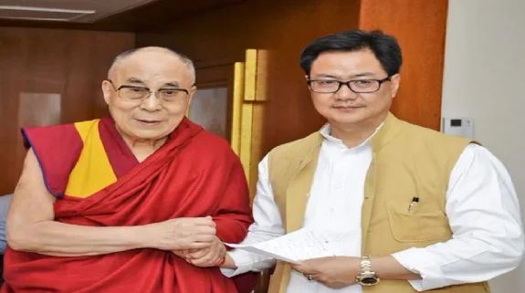 Kiren Rijiju On Dalai Lama And China: ‘दलाई लामा के उत्तराधिकारी के चुनाव में कोई भी दखल नहीं दे सकता’, एकाधिकार जता रहे चीन को मोदी सरकार के मंत्री किरेन रिजिजू का साफ जवाब